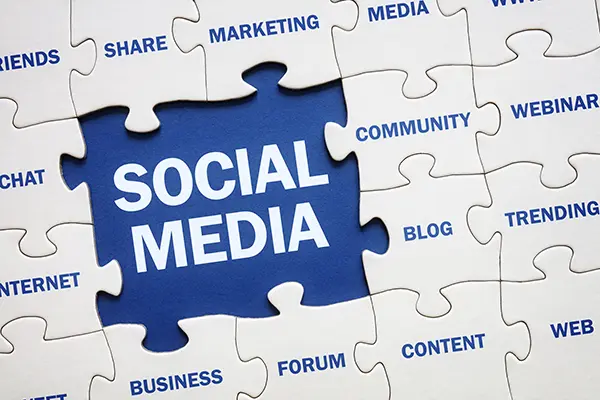 Social media marketing visual