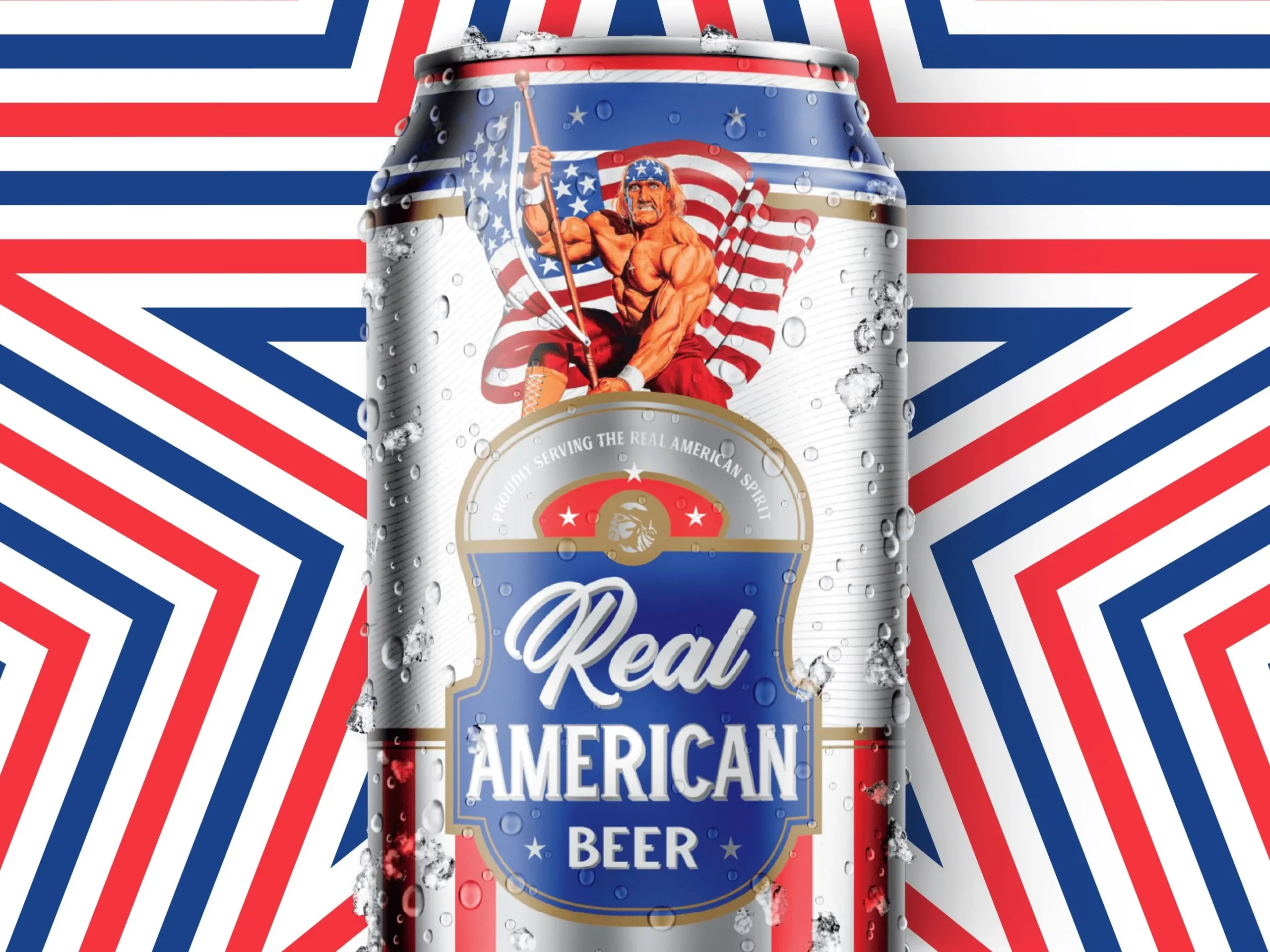 Real American Beer can