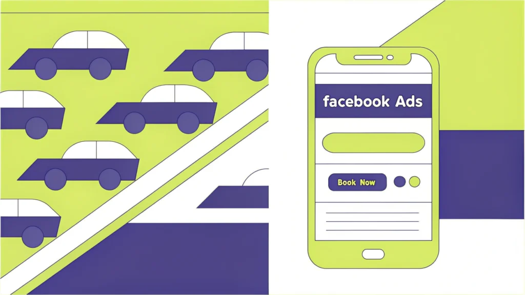 book your vehicle trade in appointment via facebook ads