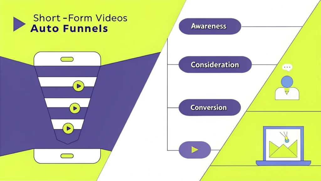 integrate short form videos into auto funnels for maximum impact