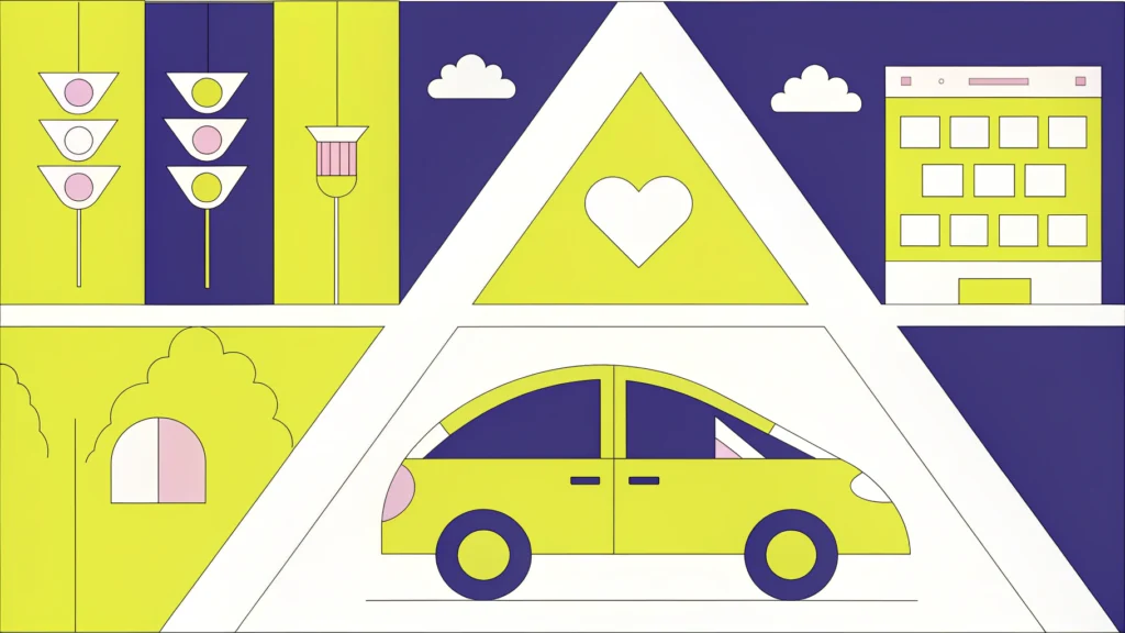 master tagging local landmarks in car content reels for engagement