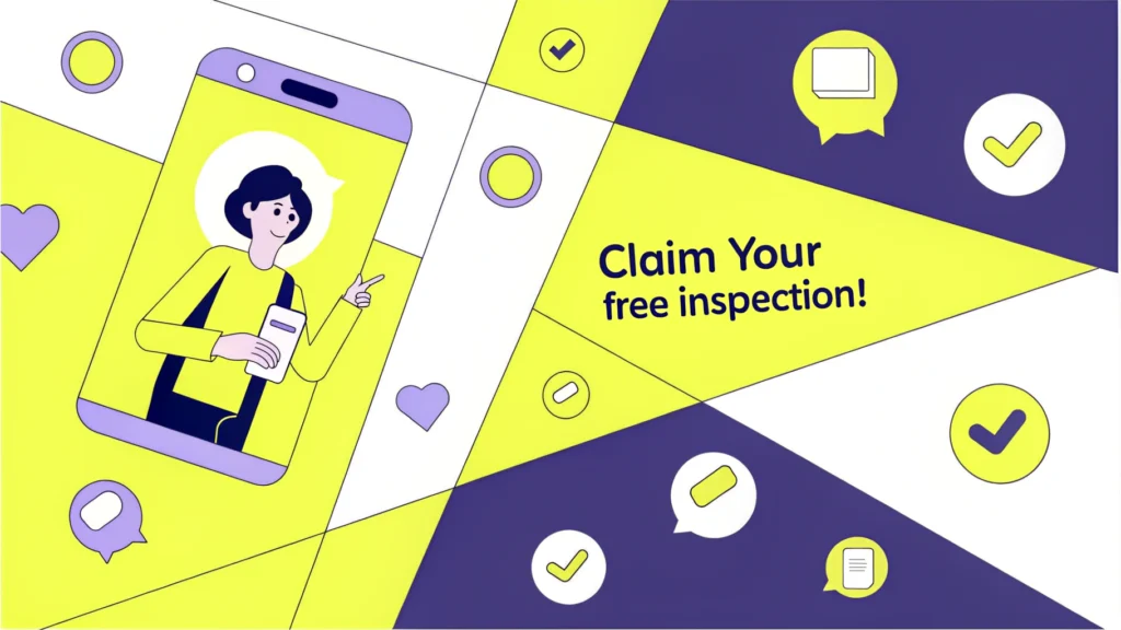master the redeem free inspection after tagged location post cta