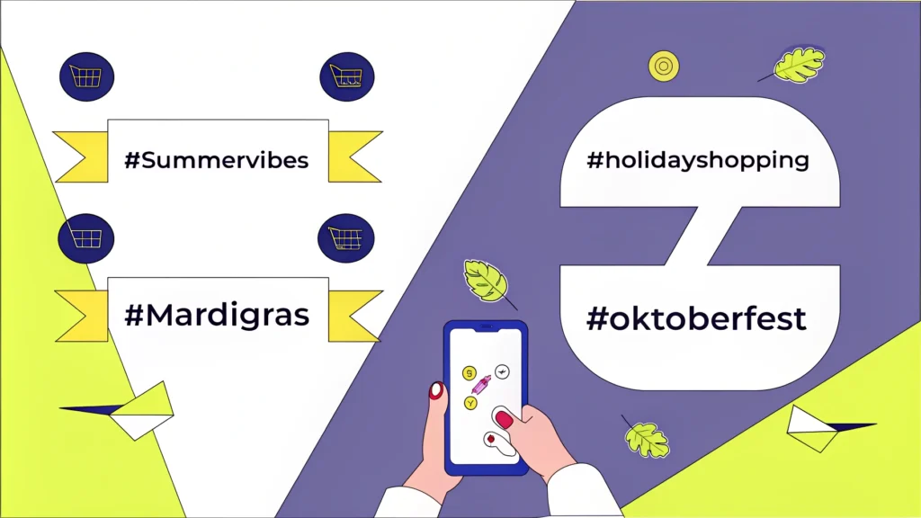 Top-Performing Seasonal Hashtags by Region for Effective Marketing