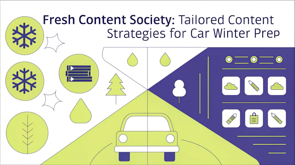 10 Content Calendar Tips for Effective Car Winter Prep