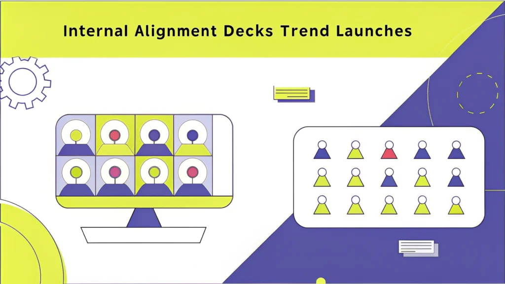 create effective internal alignment decks for trend launches