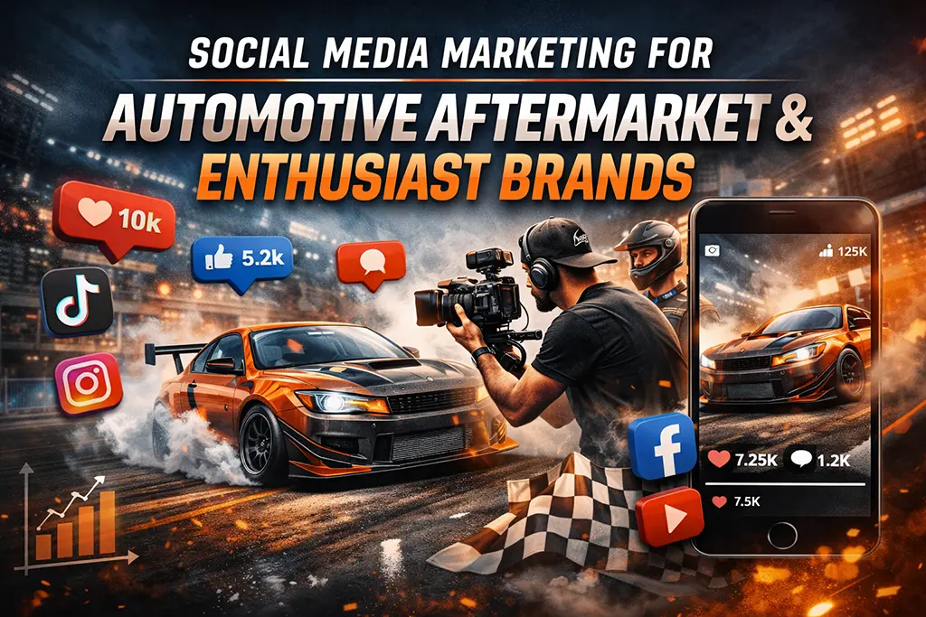 Automotive aftermarket social media agency