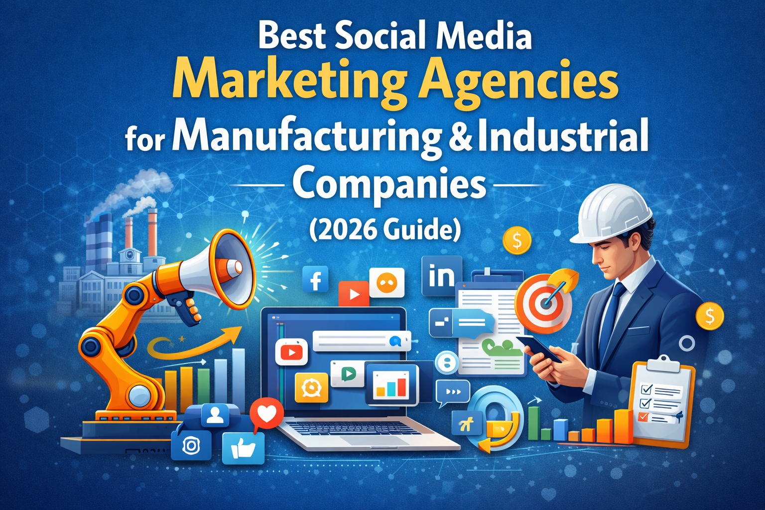 Best Social Media Marketing Agencies for Manufacturing & Industrial Companies (2026 Guide)