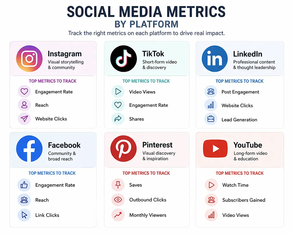 social media by platform