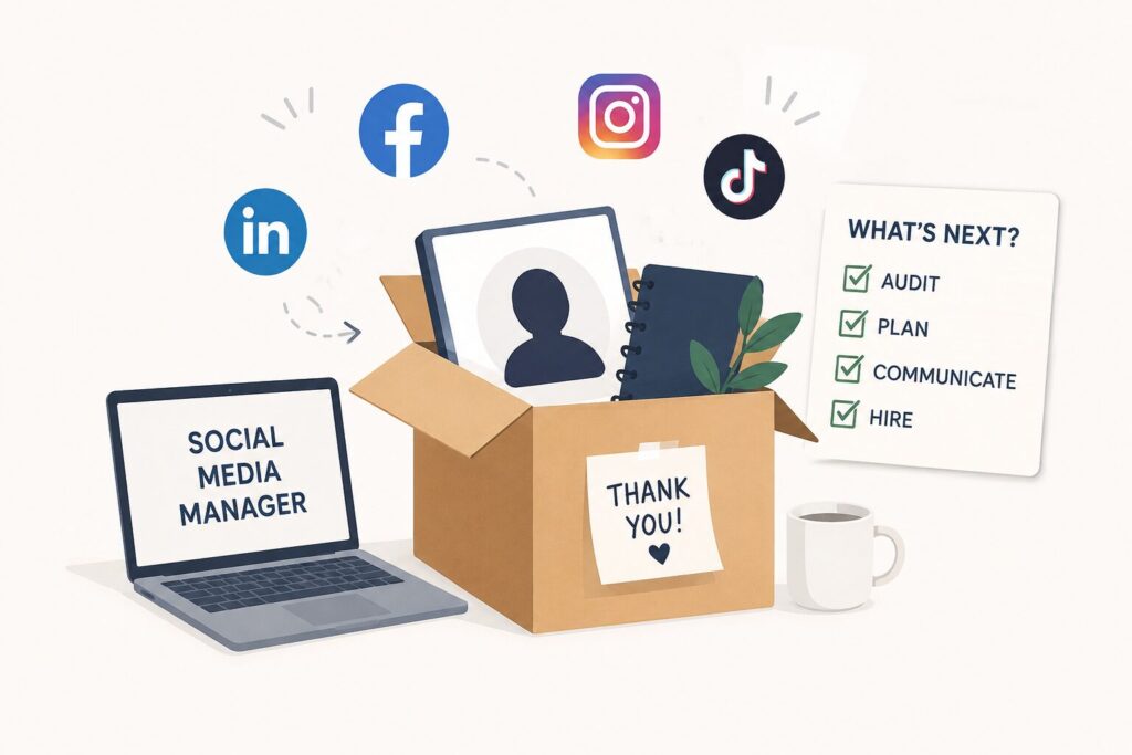 What to Do When Your Social Media Manager Leaves